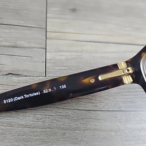 Coach HC 6078 5120 Dark Tortoise Eyeglass FRAMES ONLY 52-16-135 Full Rim - Picture 6 of 12